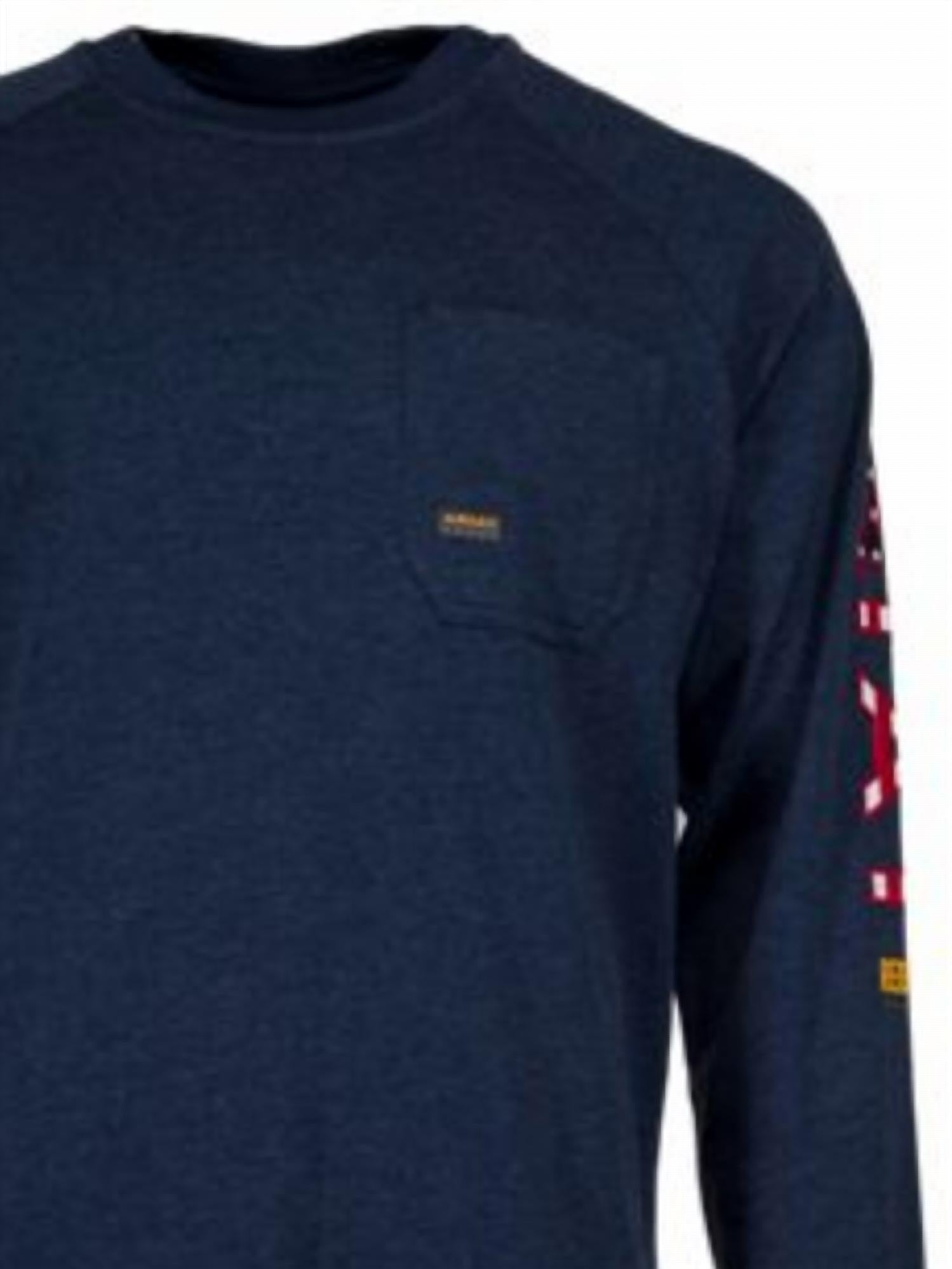 Ariat - Men's Rebar Cottonstrong Graphic Long Sleeve T-shirt