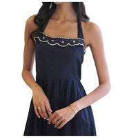 Wknd Wyfr - Positano Halter Dress
