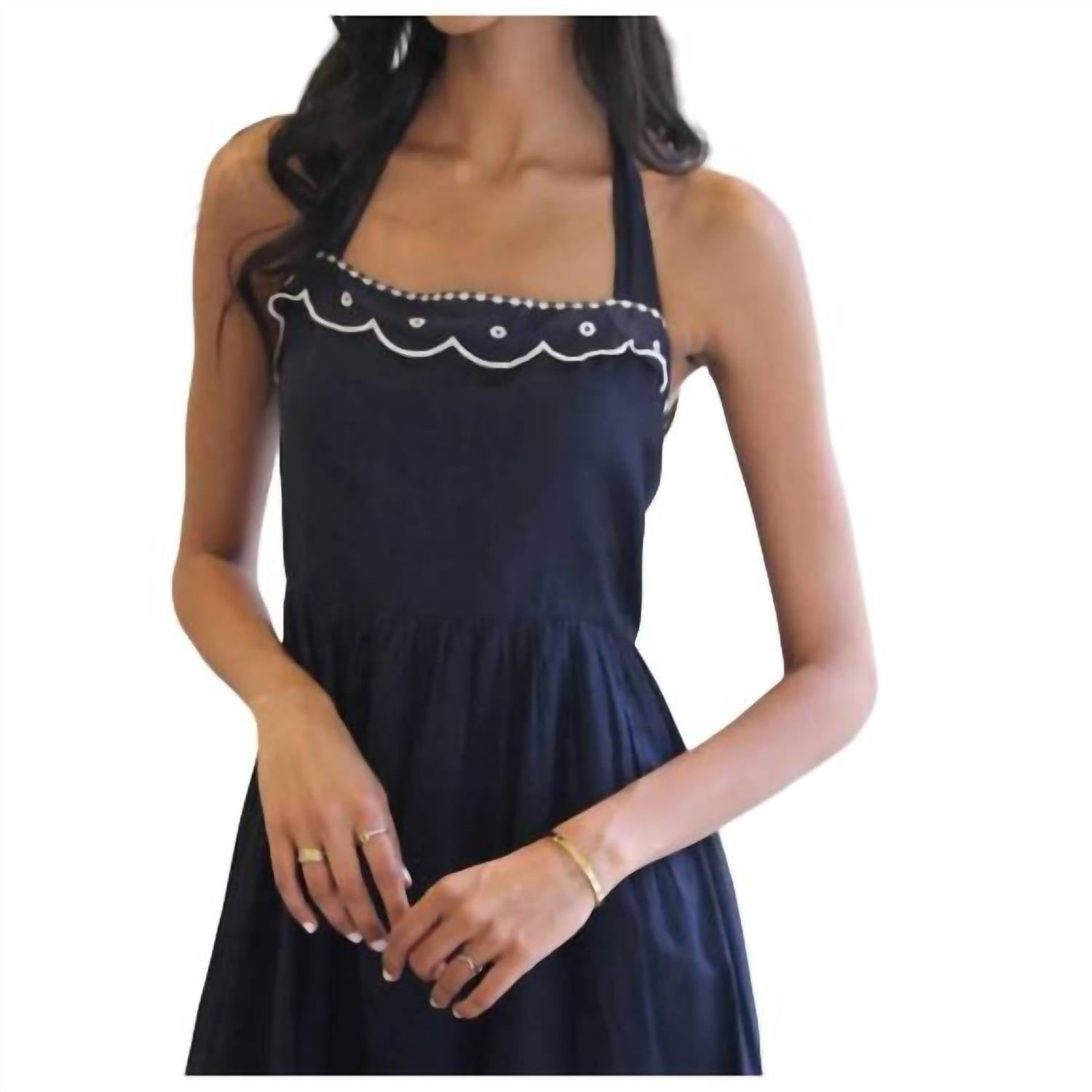 Wknd Wyfr - Positano Halter Dress
