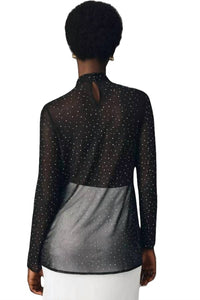 Eva Franco - Starlight Long-Sleeve Sheer Tunic