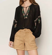 Sanctuary - Raye embroidered blouse