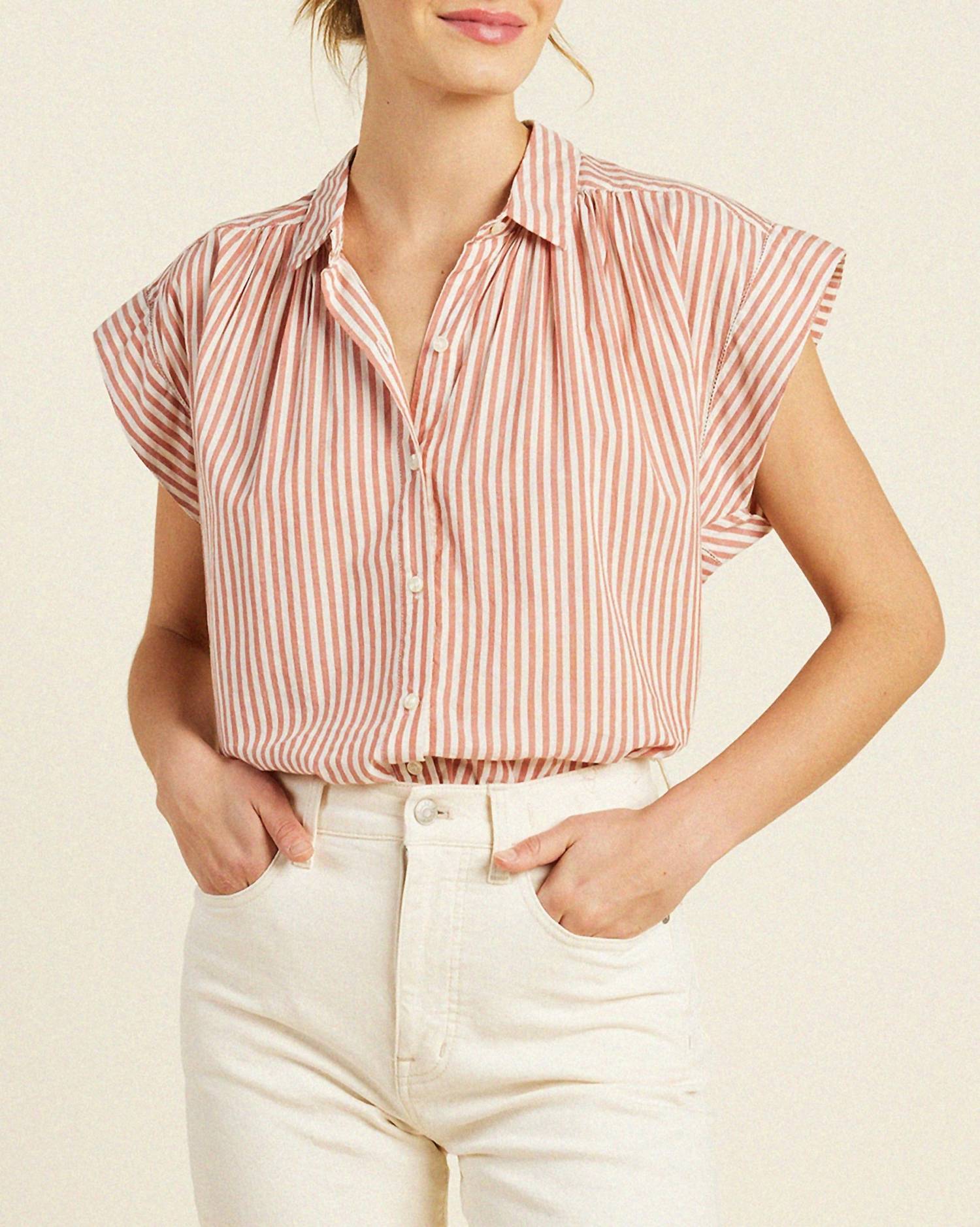 Trovata - Della Button Down Short Sleeve Shirt