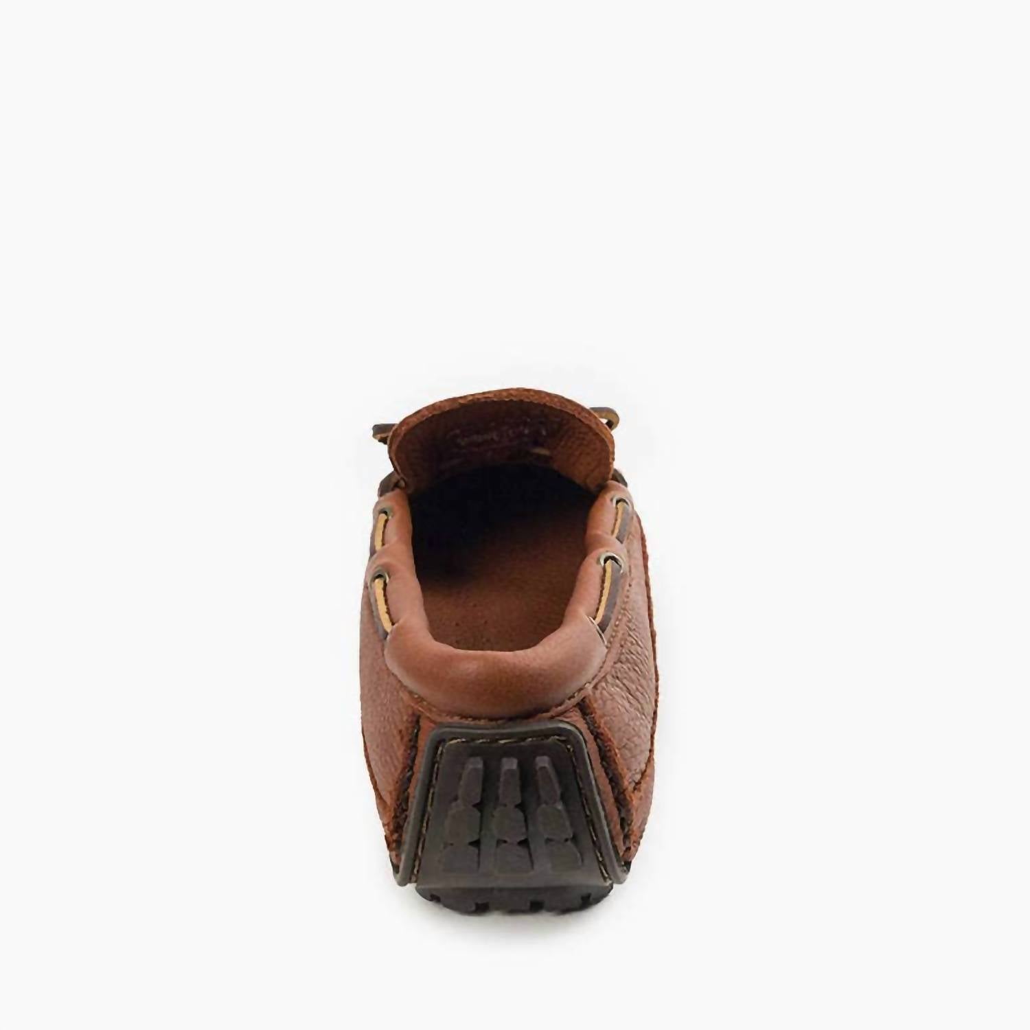 MINNETONKA Men's Moonhide Weekender Classic Moccasins in carmel - men's loafer - view 4