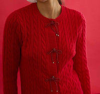 Beach Riot - Ally Cable-knit Cardigan