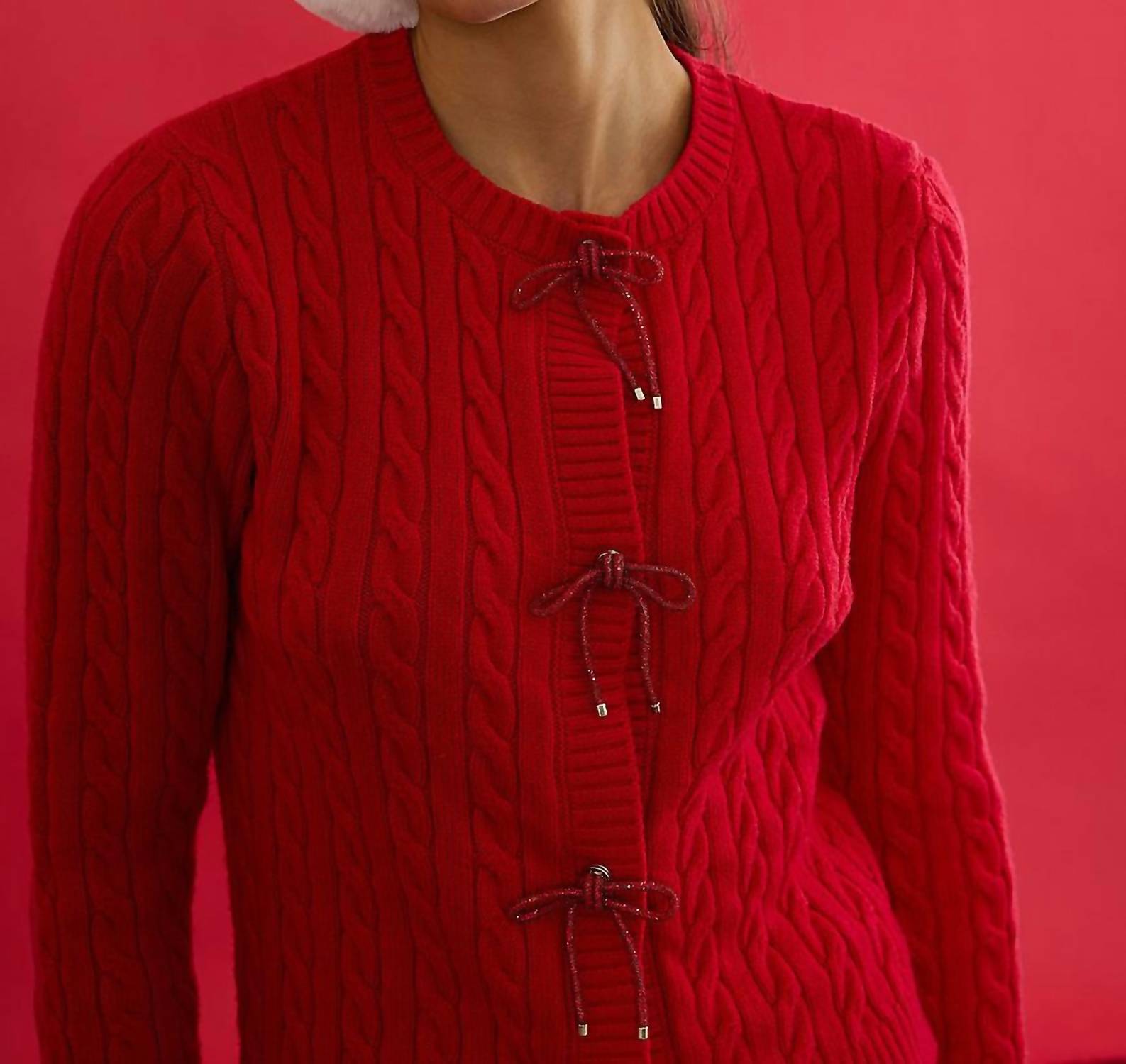 Beach Riot - Ally Cable-knit Cardigan