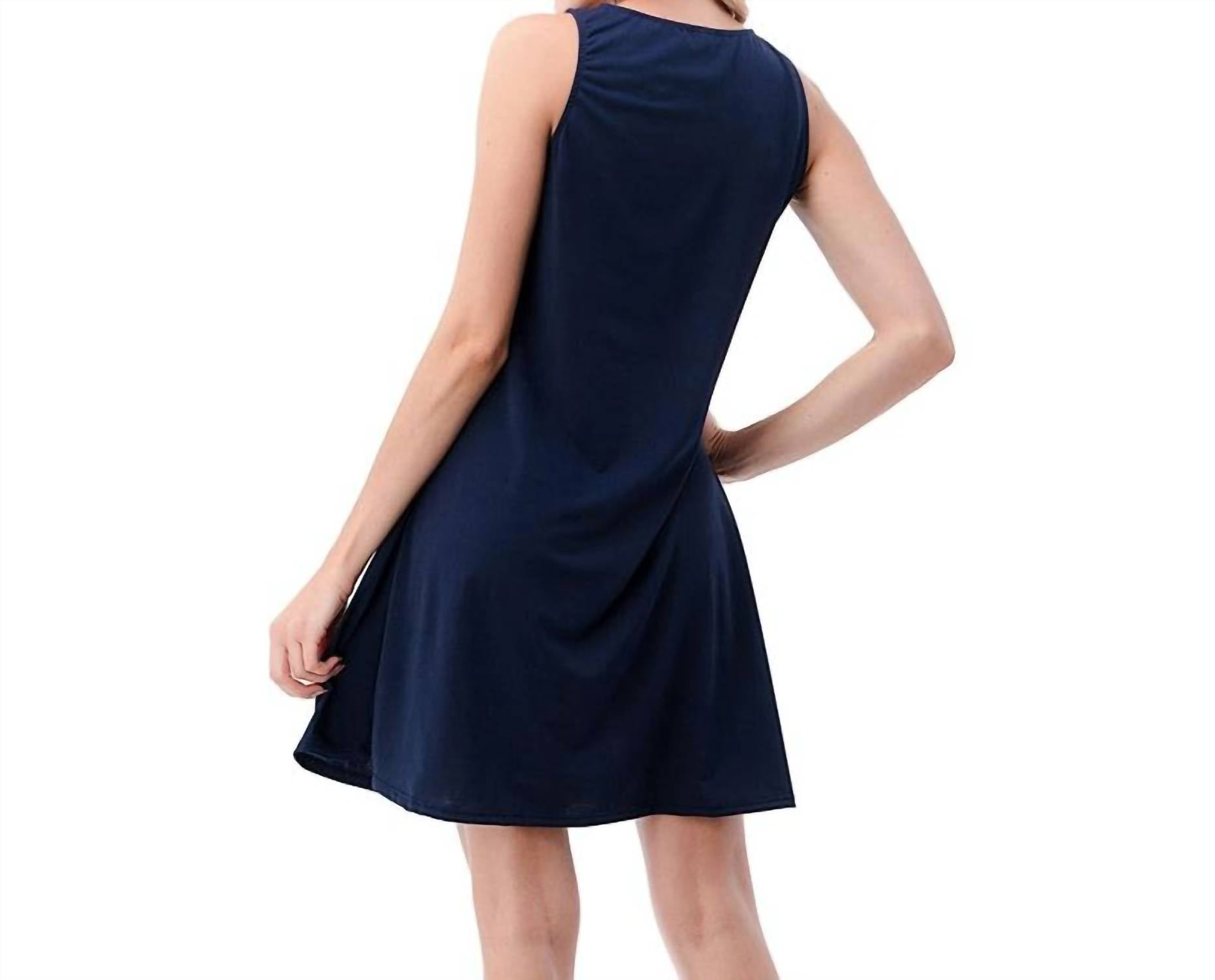 Ariella - BIG ZIPPER SLEEVELESS DRESS