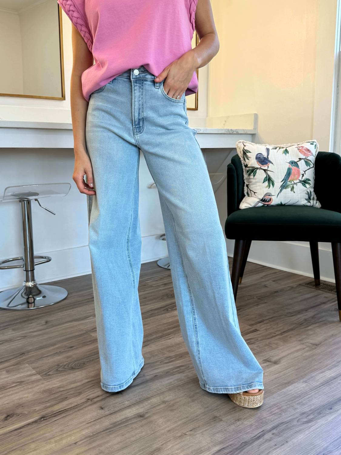 Cello - Mitch Wide Leg Jeans