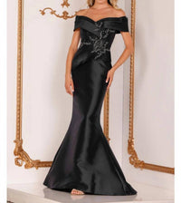 Terani Couture - Elegant Formal Off-shoulder Long Evening Premium Dress