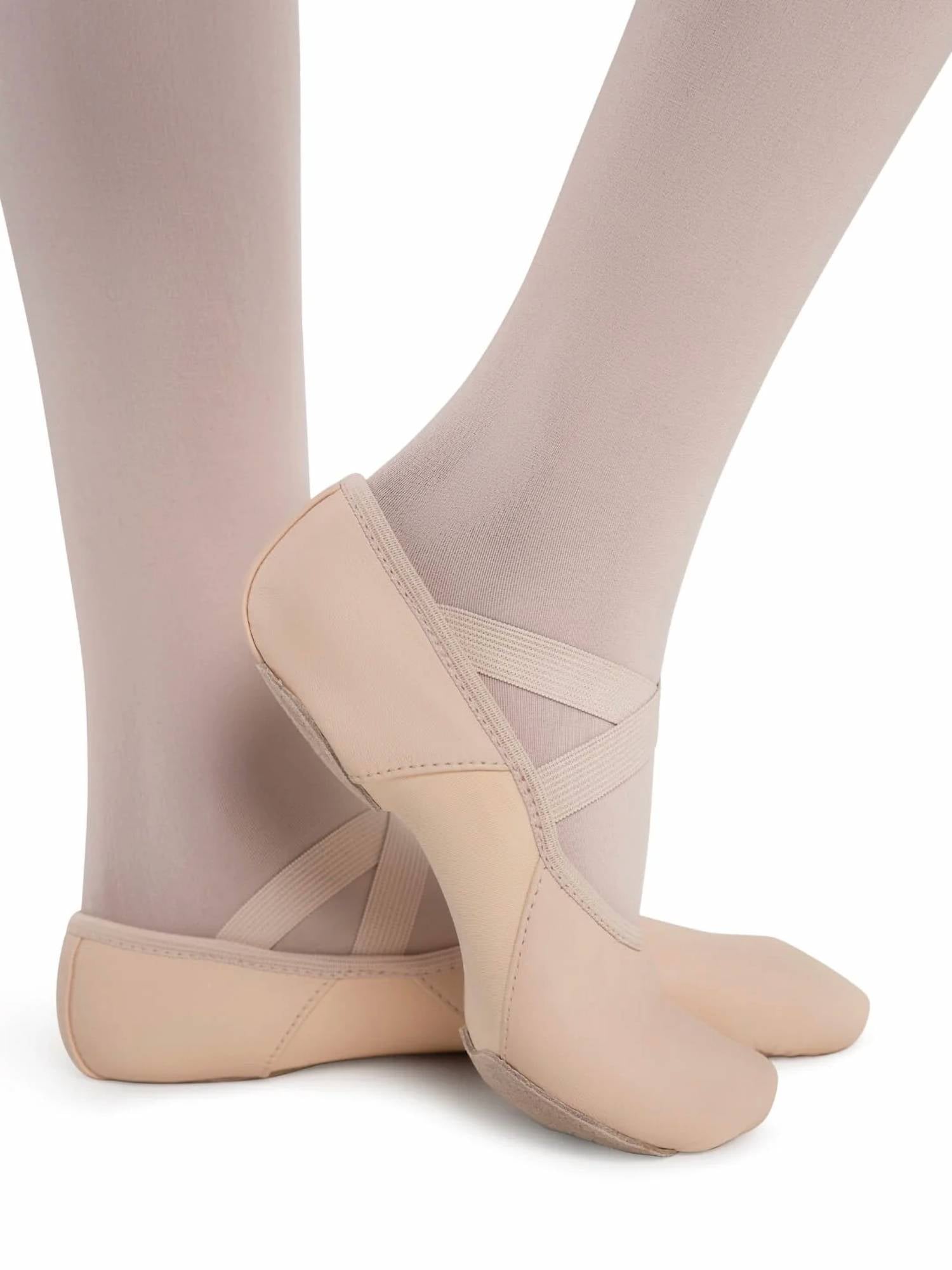 Capezio - Kids' Hanami Leather Split Sole Ballet Shoe