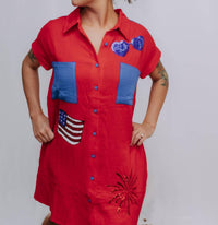 Merigold Kiss - Patriotic Mini Dress