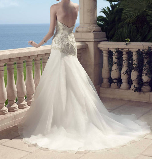 Casablanca - STRAPLESS SWEETHEART GOWN