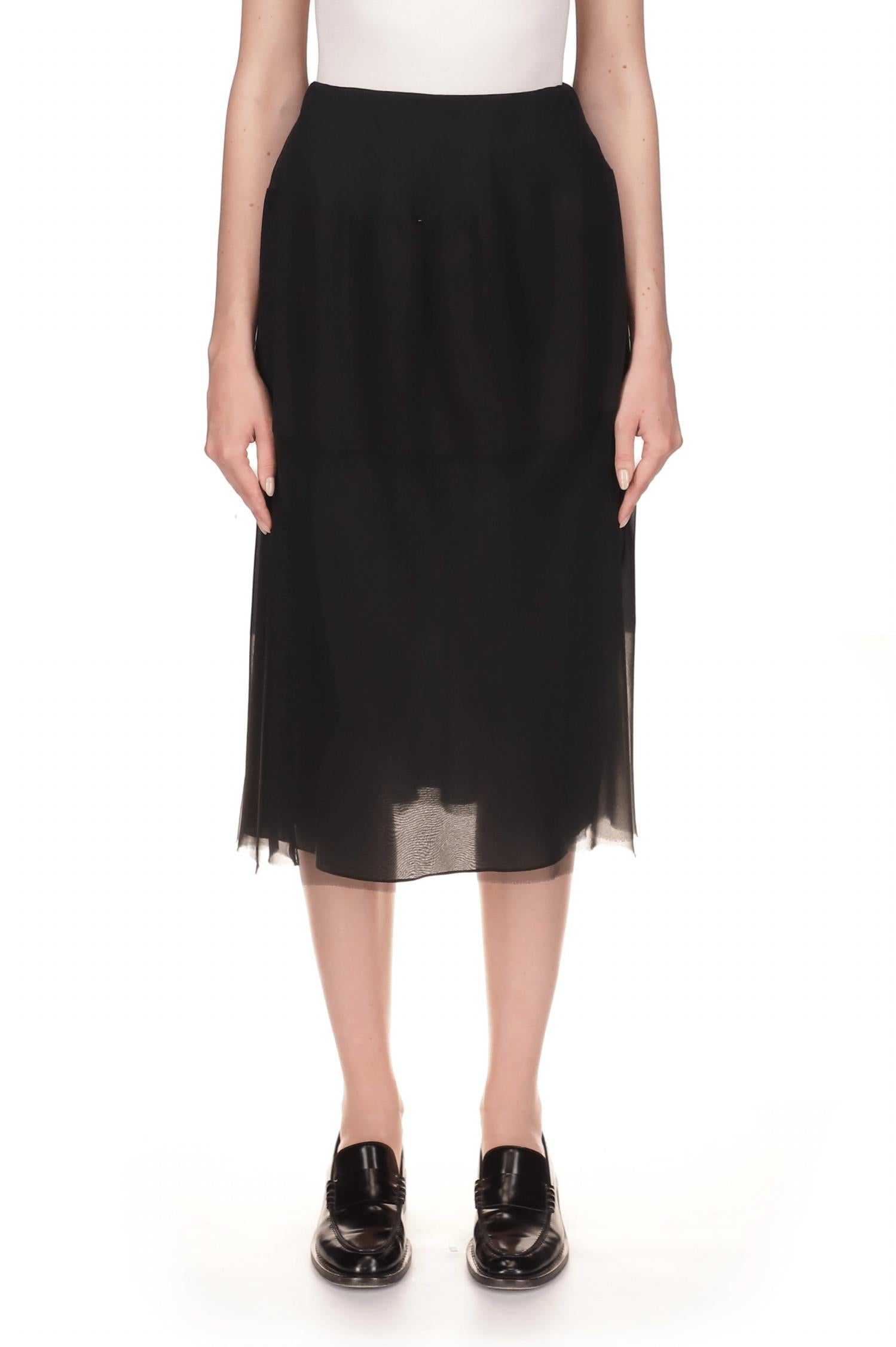Marina Moscone - Mini Bonded Bias Jersey Skirt
