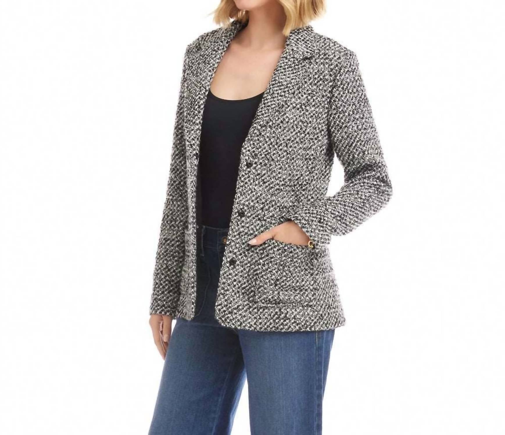 Karen Kane - Tweed Blazer