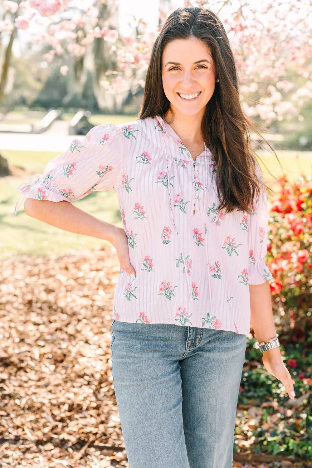 Marigold - Mia Puff Sleeve Blouse