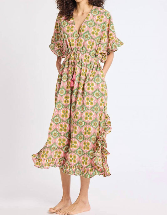 Mille - Eden Caftan Midi Dress