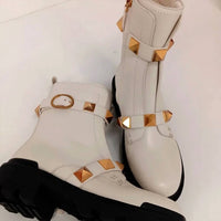 Valentino Garavani - Women's Roman Stud Combat Boots