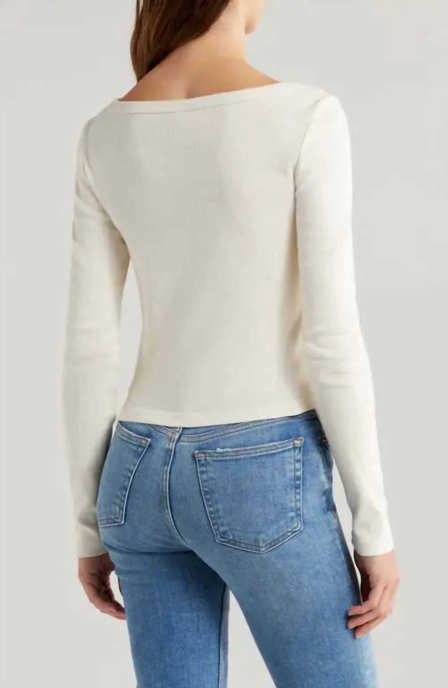 Re/Done - Scoop Neck Cardigan