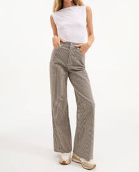 Veronica Beard - Taylor High Rise Wide Leg Jean