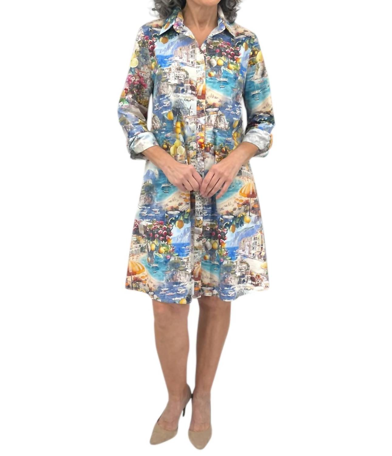 Estelle And Finn - A-line Shirt Dress