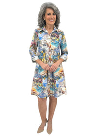 Estelle And Finn - A-line Shirt Dress