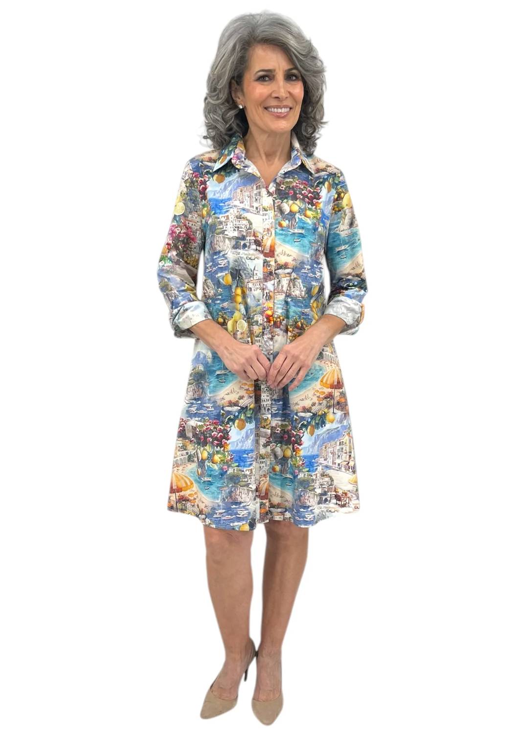 Estelle And Finn - A-line Shirt Dress