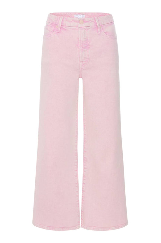 Good American - Good Waist Cropped Palazzo Jeans