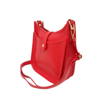 German Fuentes - Women's Large Leather Crossbody Bag