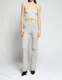Blended Knit Corset Tank