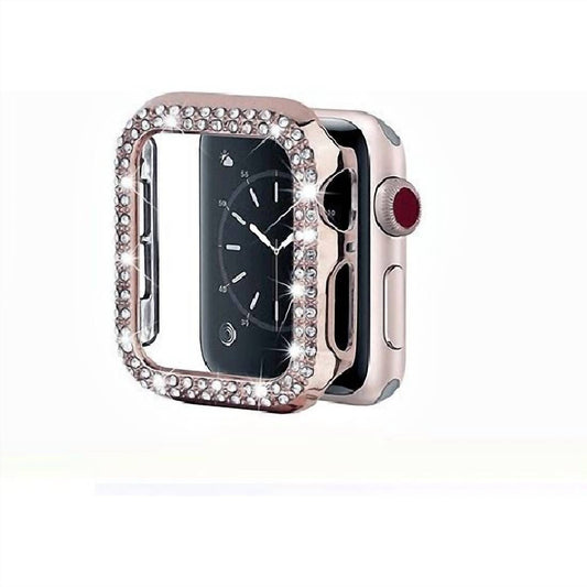 Shop Trends Now - Rhinestone Apple Watch Face Cover