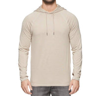 Flags & Anthem Vick Performance Hoodie in oat - men's shirt