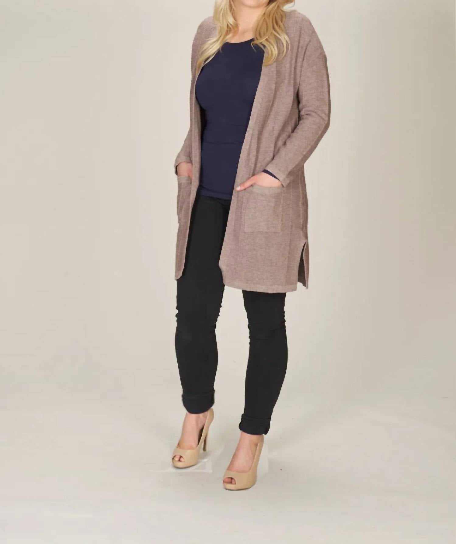 Papillon - Long Sleeve Knit Cardigan