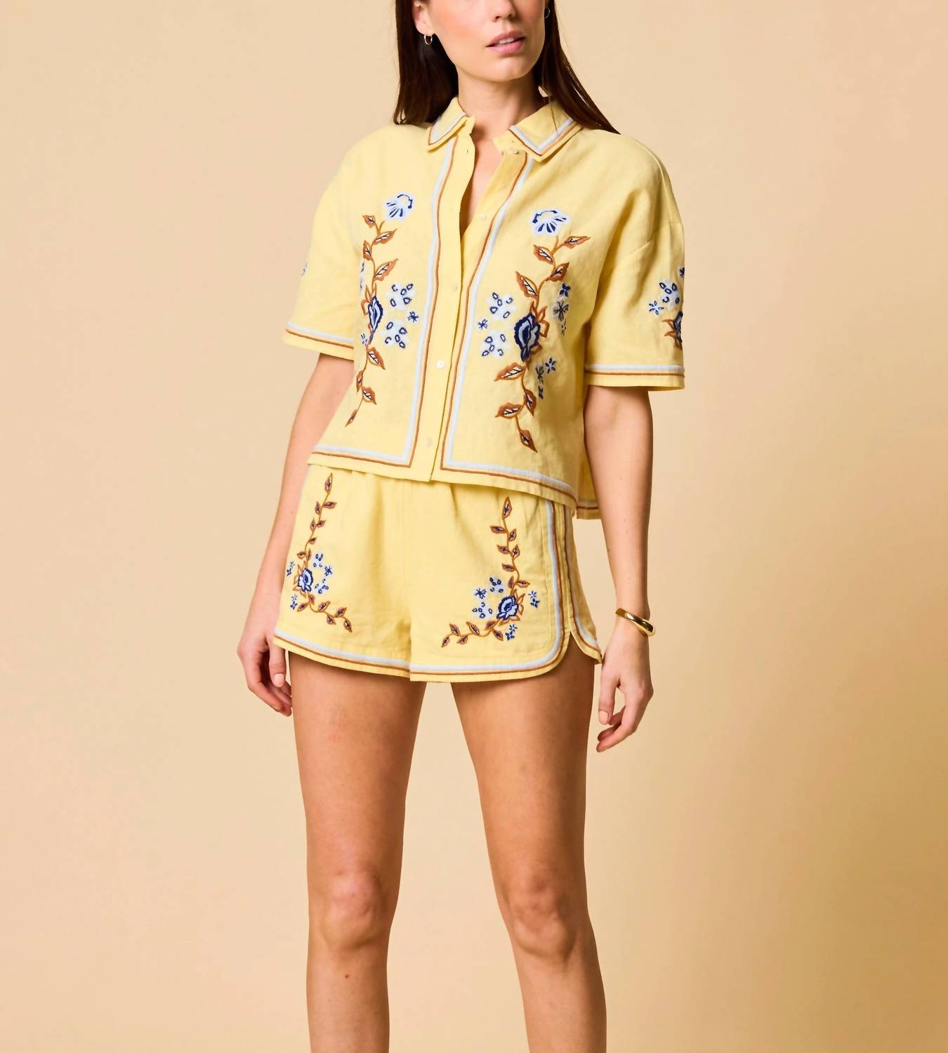 Cleobella - Wynona Short Sleeve Top