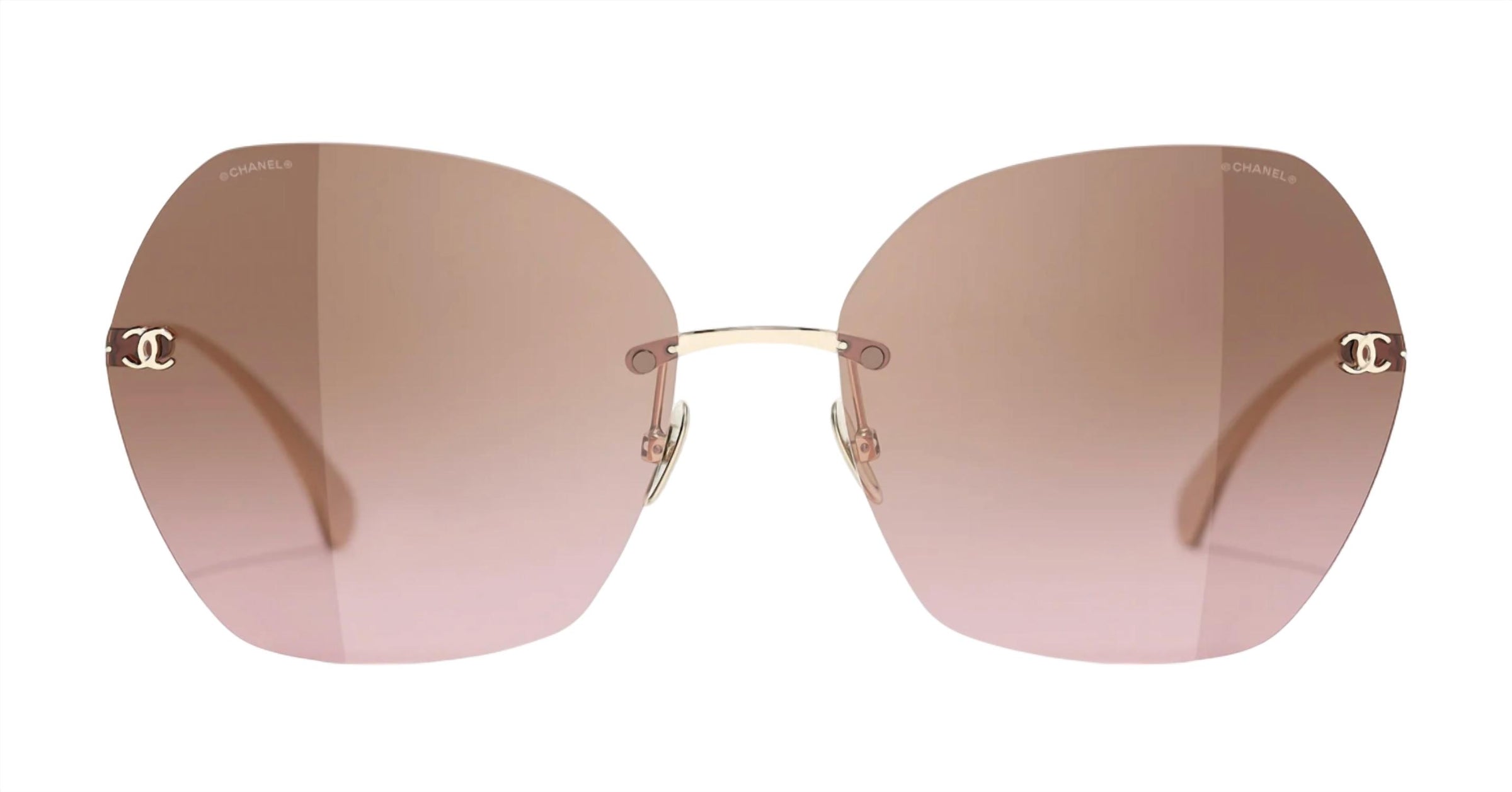Chanel - Square Non Polarized Sunglasses 4271t C3959t - 61