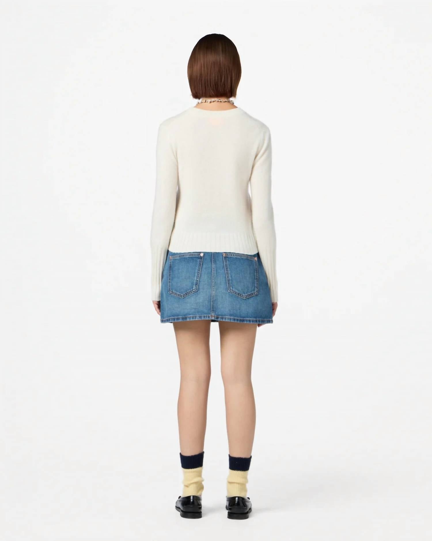 Guest In Residence - Shrunken Crewneck Top