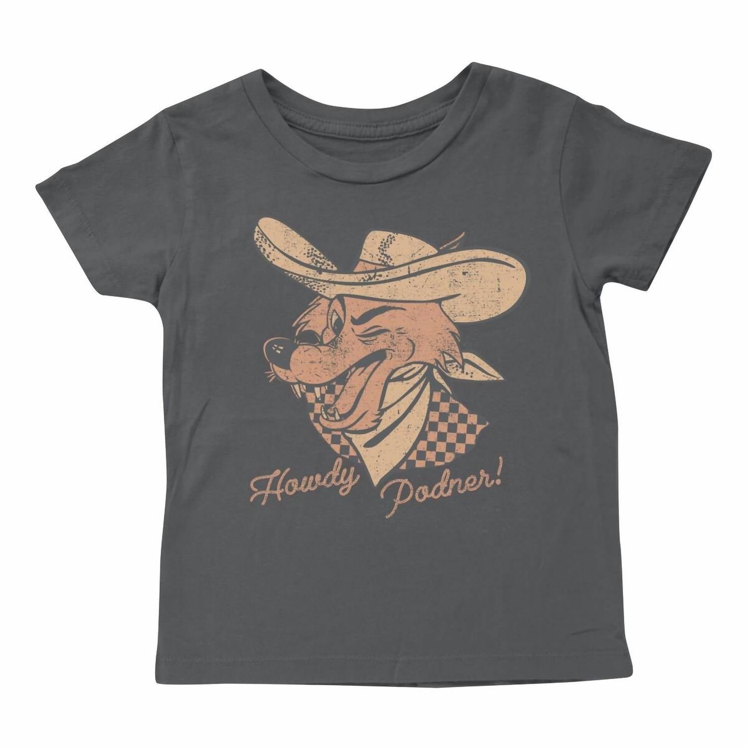 Tiny Whales - Boys' Howdy Short Sleeve Tee