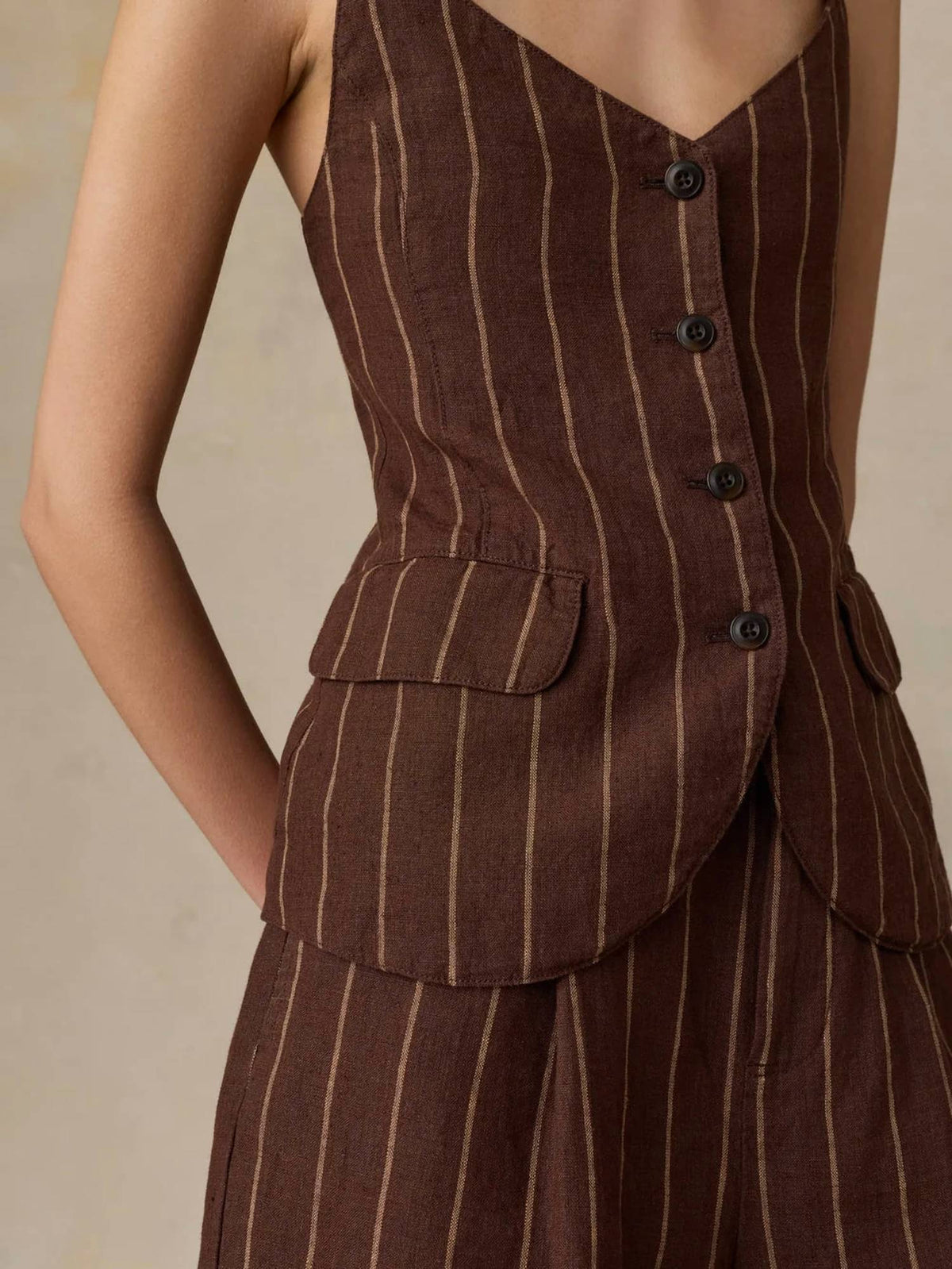 Faherty - Sun Strider Linen Milo Vest