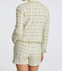 Weill Pastel Tweed Jacket in green - women's jacket - view 4
