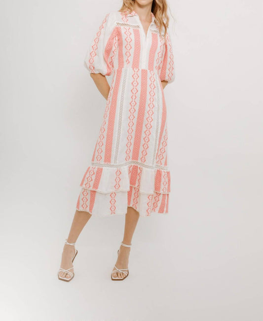 Guadalupe Design - Catalina I Stripe Midii Dress