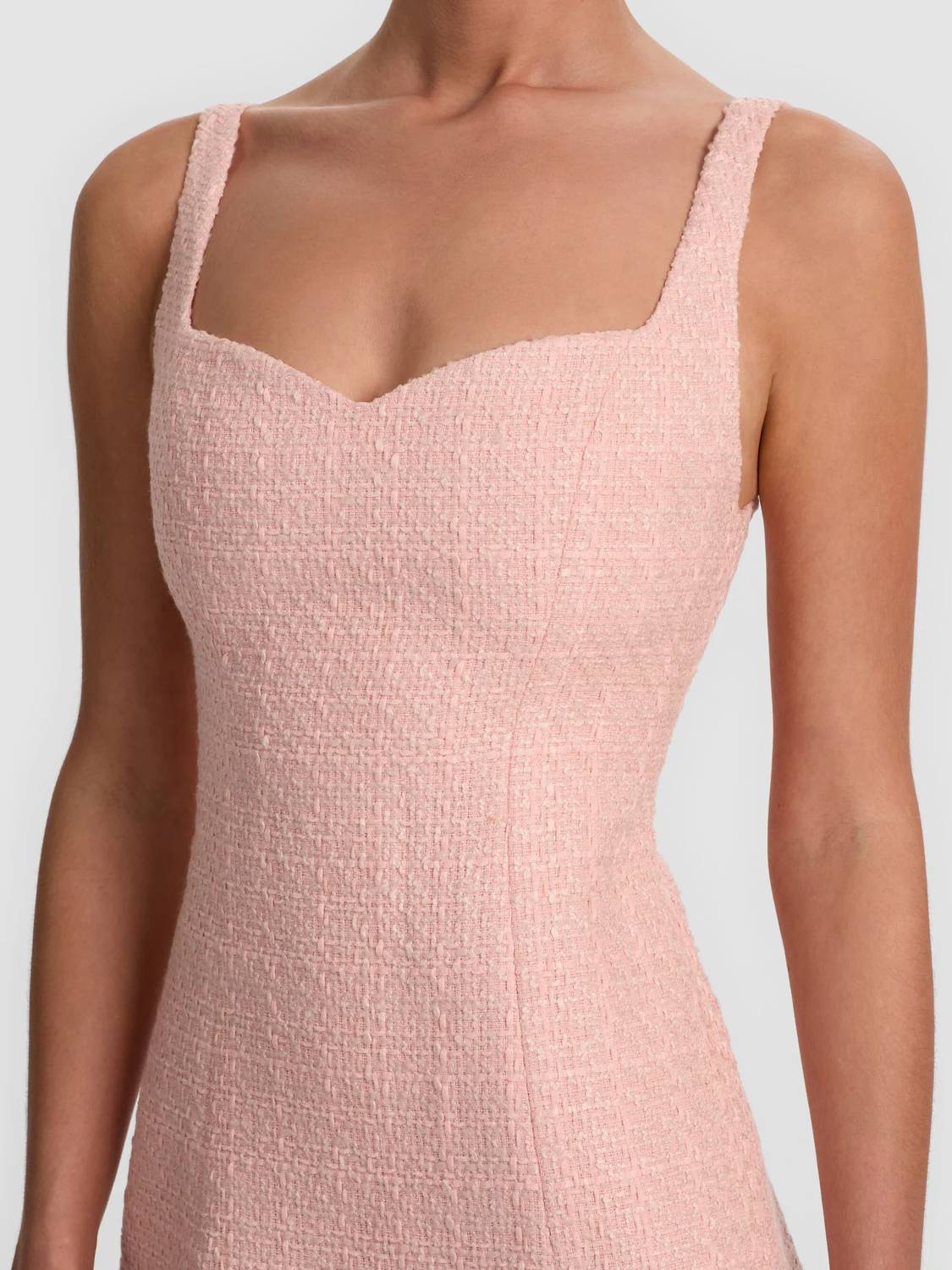 Alice + Olivia - Eve Tweed Mini Dress