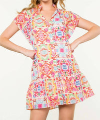 Thml - Women's Print Button Up Dress