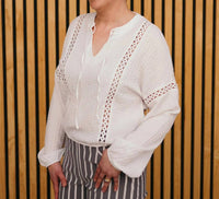 Dex - Lace Inset Blouse