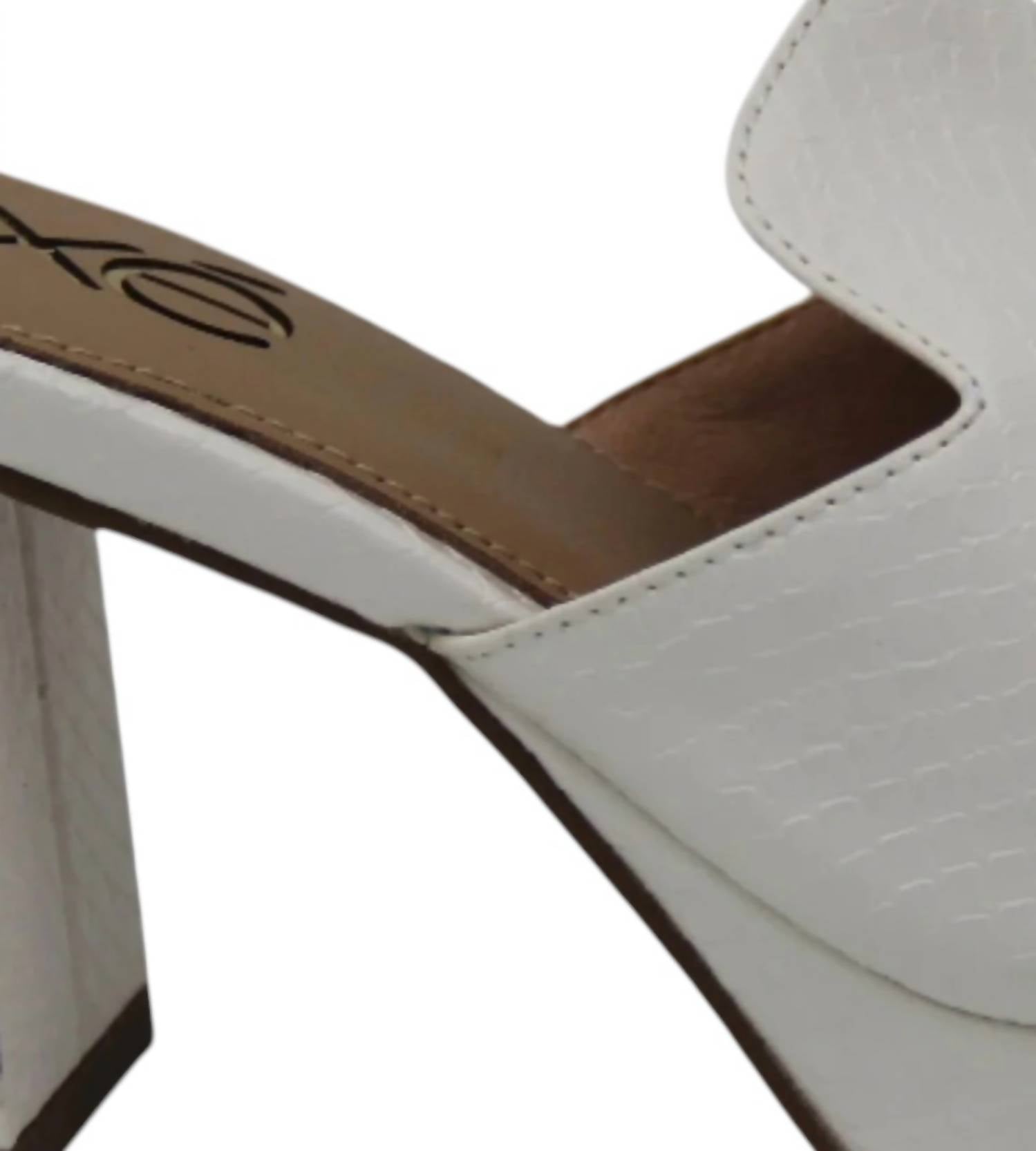 Exe - Women's Lina Chunk Heel Sandal