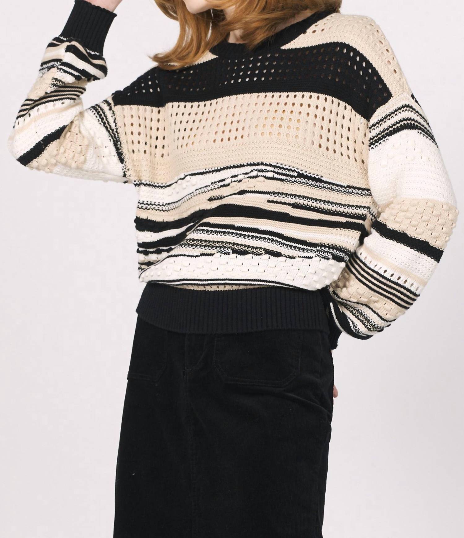 Another Love - Maryn Striped Sweater
