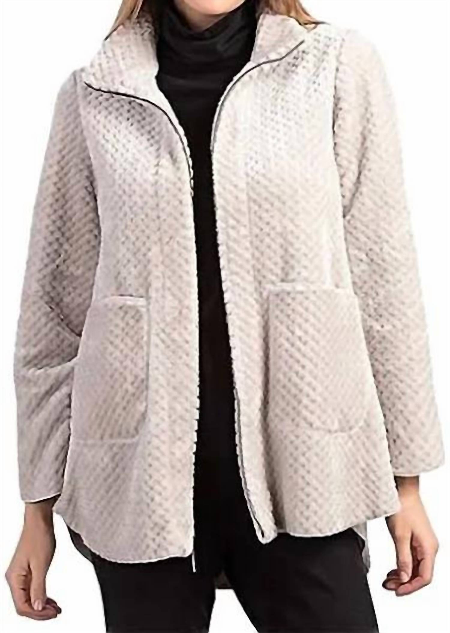 Habitat - Zip Front Sherpa Car Coat