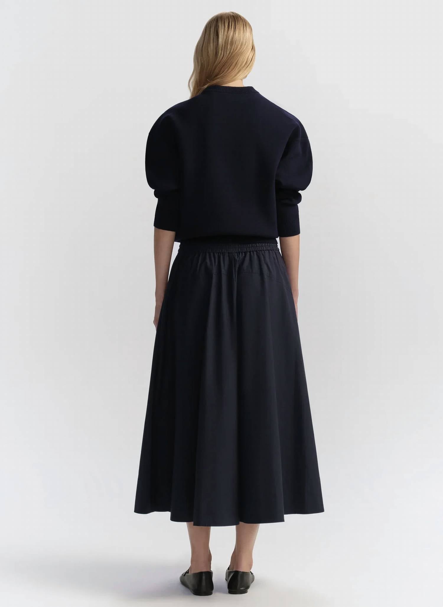 A.L.C. - Remy Drawstring Midi Skirt