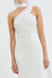 Rebecca Vallance - Atlas Halter Tie Midi Dress