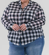 Jill Mcgowan - Kat Button Down Shirt - Plus