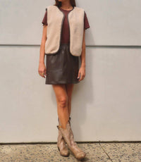 Stateside - Faux Fur Vest