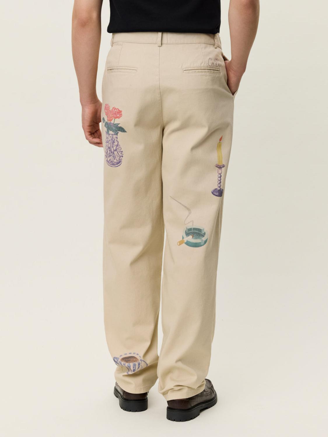 Les Deux - Romeo Pleated Aop Pant