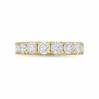 Diana M Jewels - Women's Round Lab-Grown Diamond Eternity Band (6.00 Ct) - Elegant